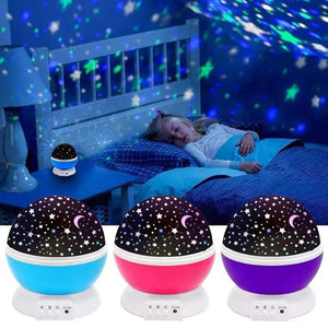 Star 360 Degree Rotation Lamp Projector Bachat Hut Online