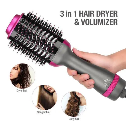 3 in 1 Hair Dryer/Straightener Comb Bachat Hut Online