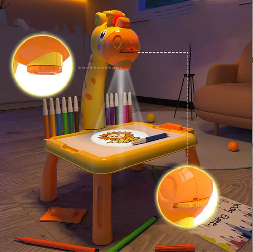 Drawing projector table for kids Bachat Hut Online